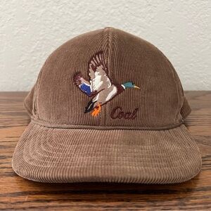Coal Headwear The Wilderness Brown Corduroy Mallard Hat